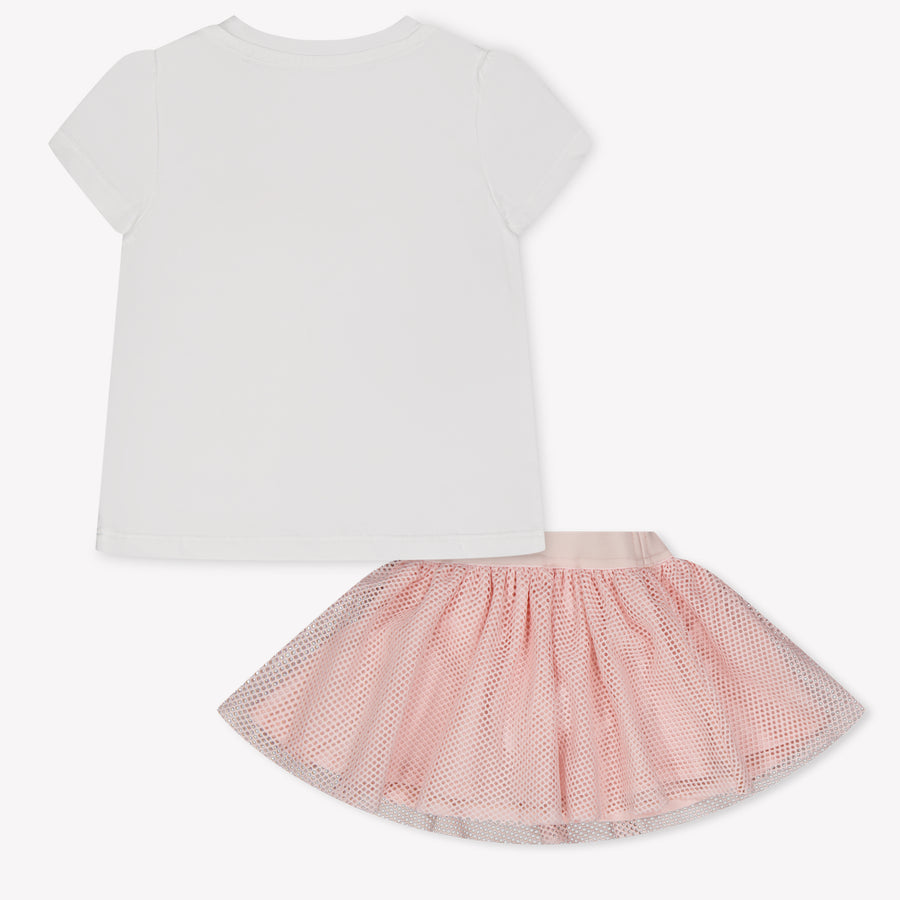 Guess Baby Girls Set In Light Pink