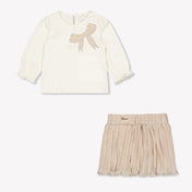 Guess Baby Girls Set In Beige