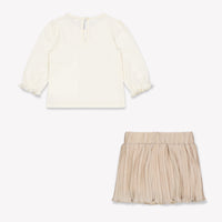 Guess Baby Girls Set In Beige