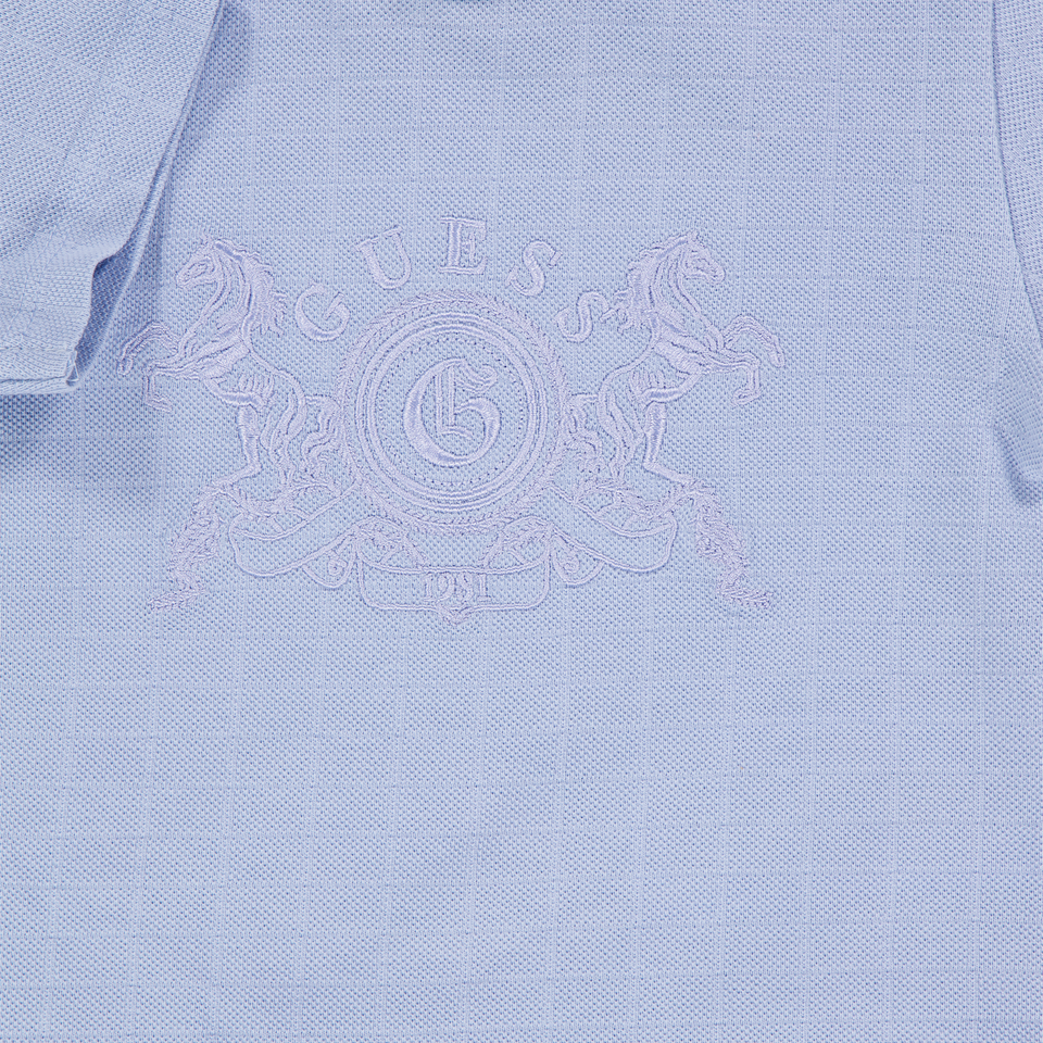 Guess Baby Jongens Setje In Licht Blauw