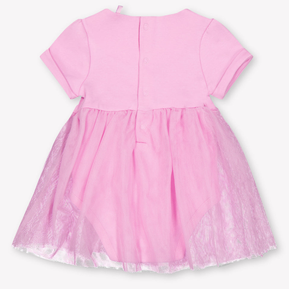 Guess Baby Girls Dress In Pink