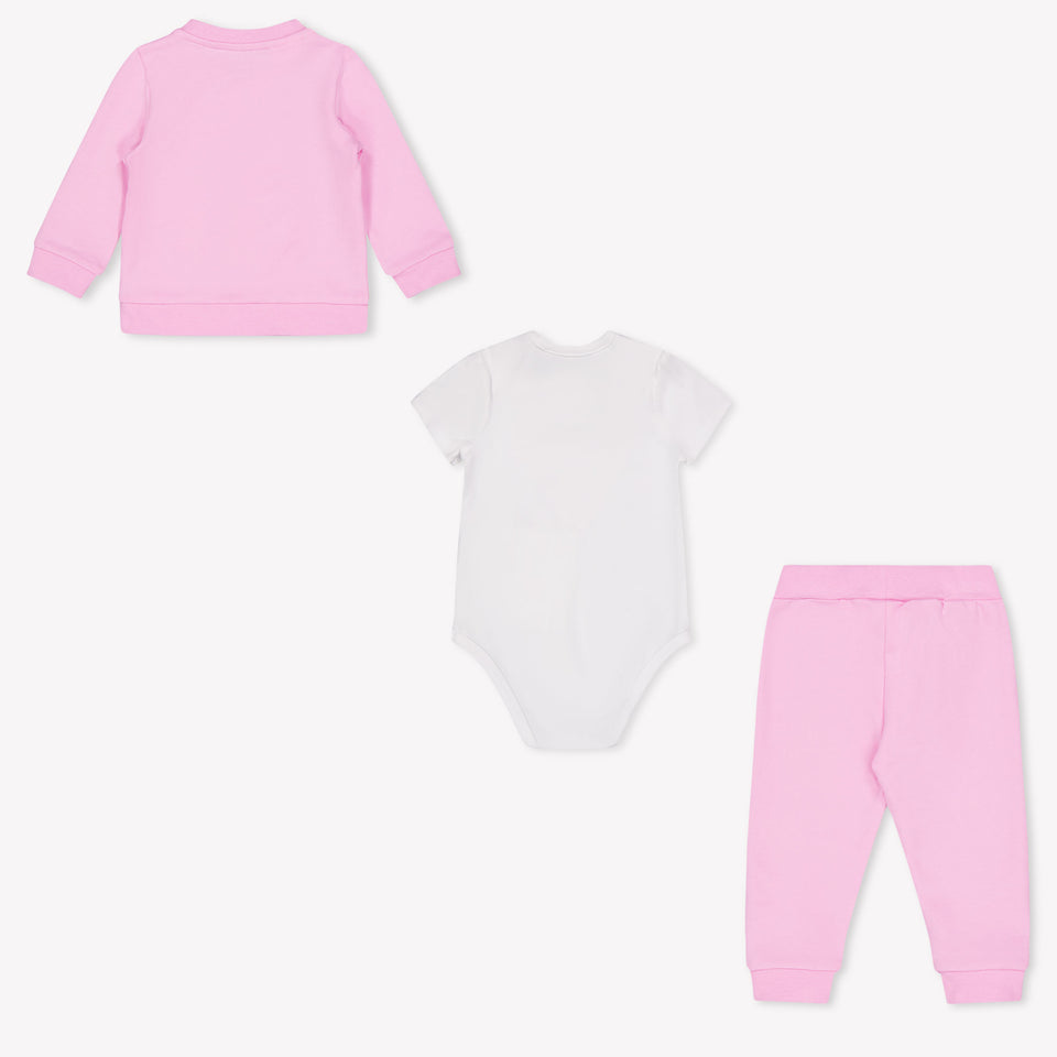 Guess Baby Girls Jogging suit In Pink