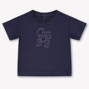 Guess Baby Boys T-Shirt In Navy