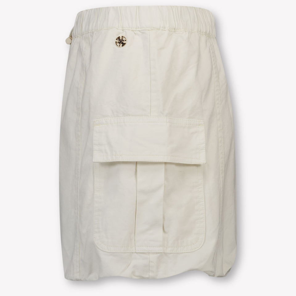 Guess Kinder Meisjes Rokje In Ecru