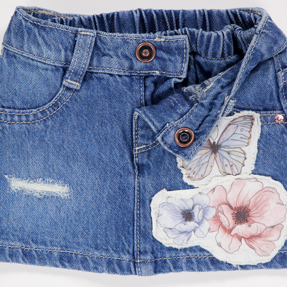 Guess Baby Meisjes Rokje In Blauw