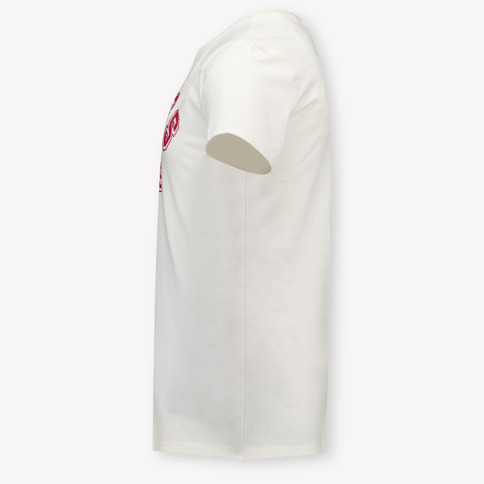 Guess Kinder Meisjes T-Shirt In Wit