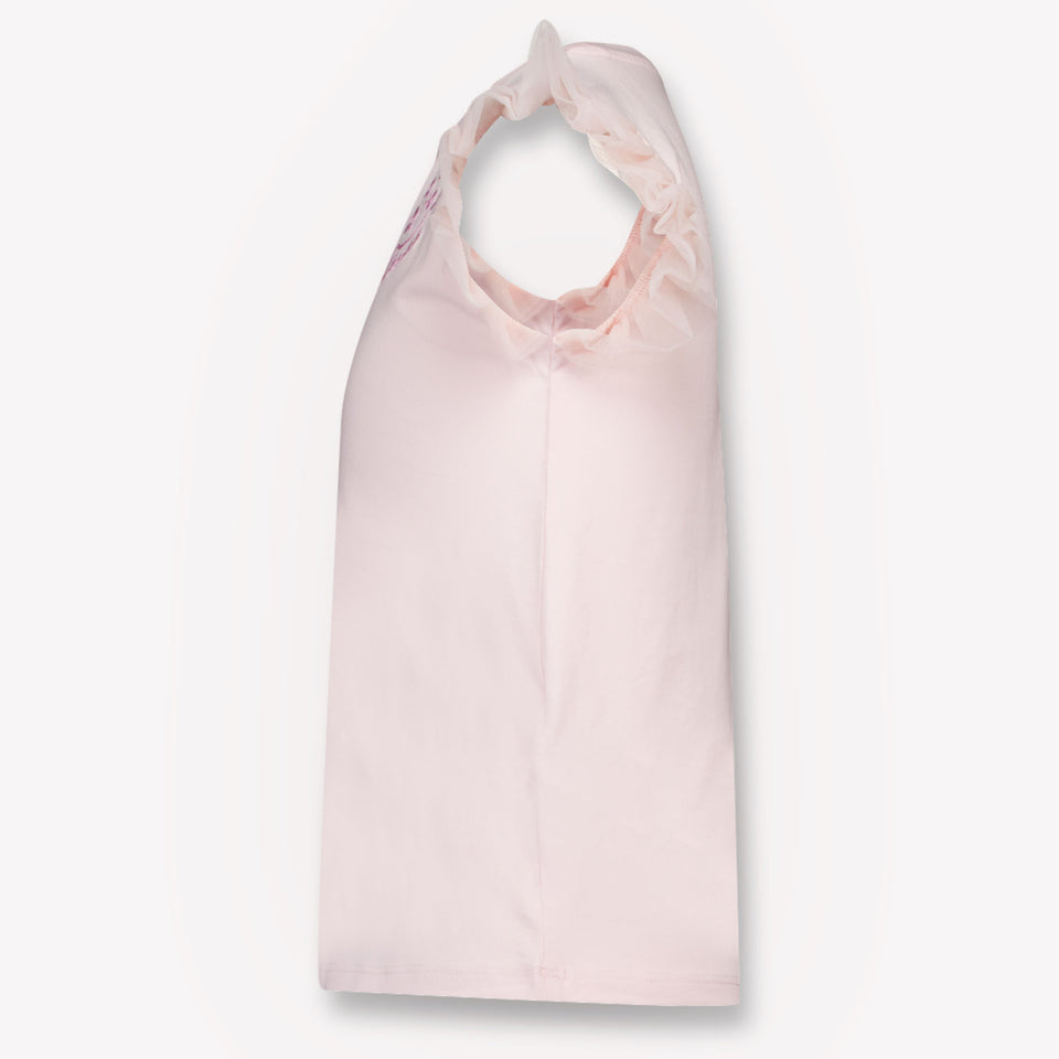 Guess Kids Girls T-Shirt In Light Pink