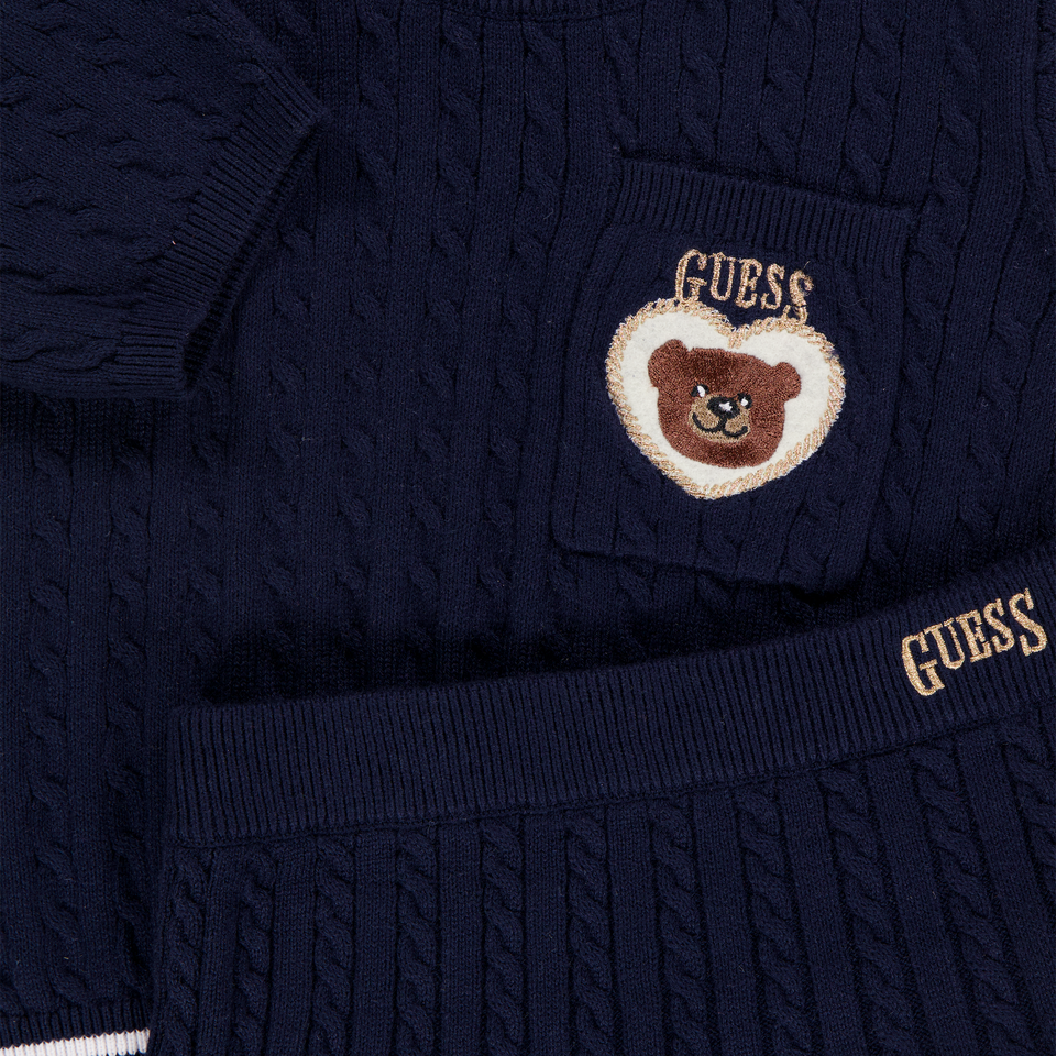 Guess Kinder Meisjes Setje In Navy