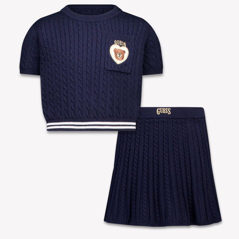 Guess Kids Girls Set In Navy