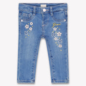 Guess Baby Meisjes Jeans In Blauw