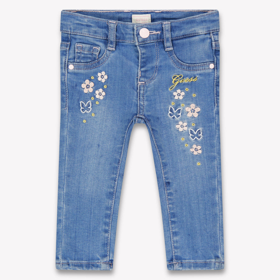 Guess Baby Meisjes Jeans In Blauw