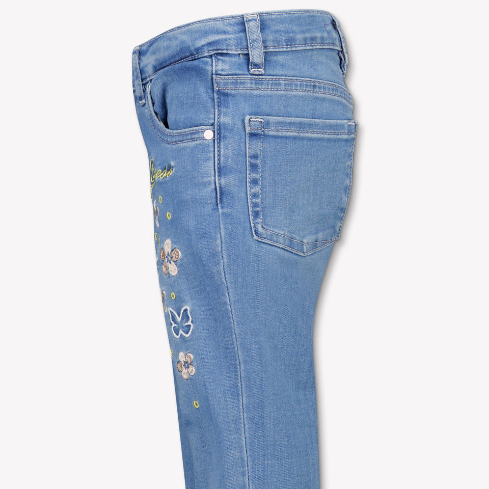Guess Kids Girls Jeans In Blue