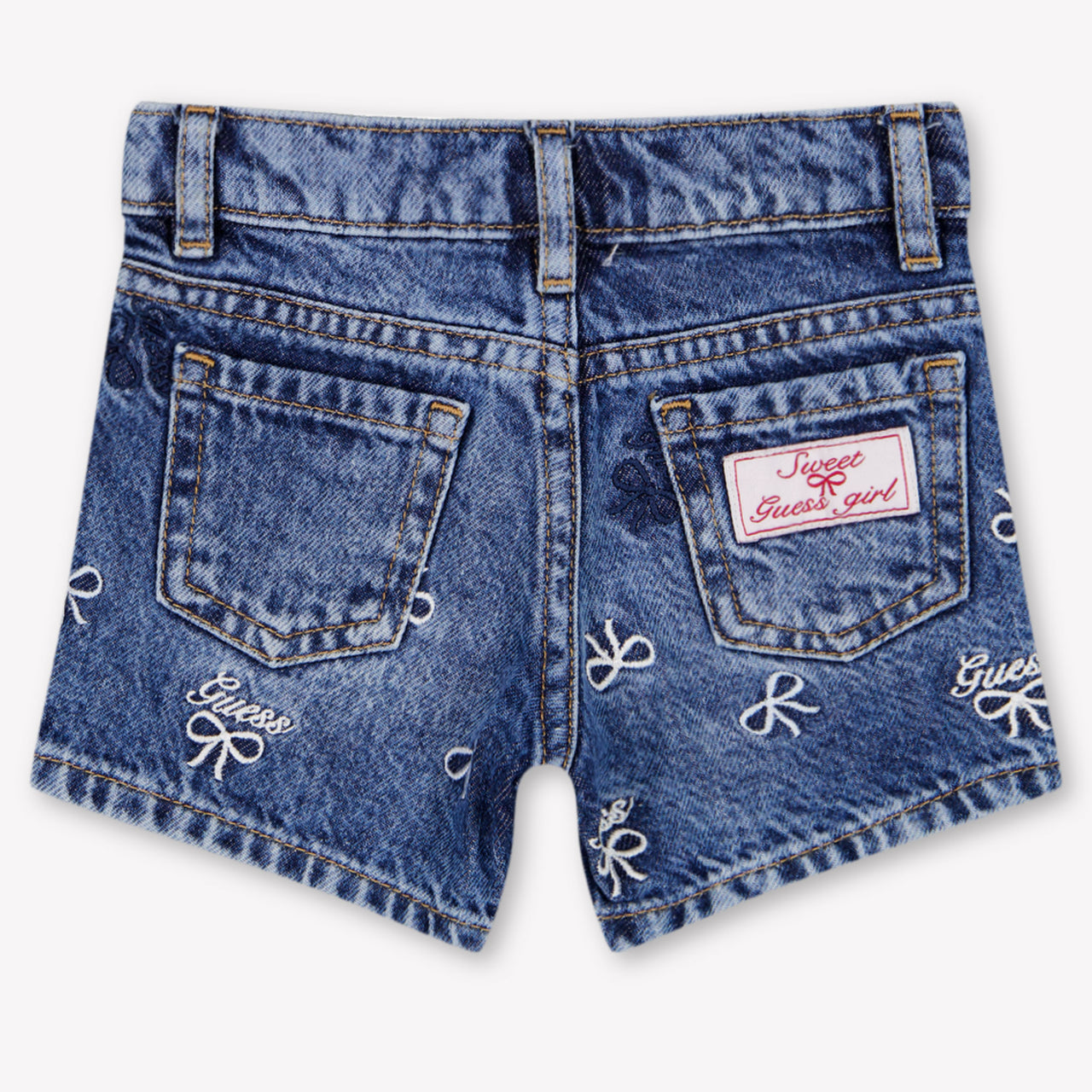 Guess Baby Meisjes Shorts In Blauw