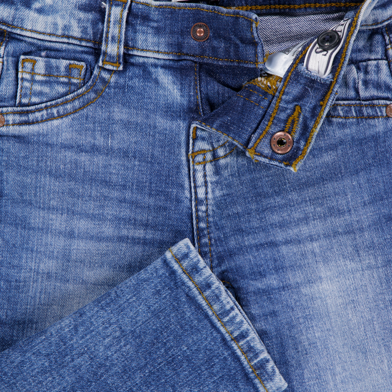 Guess Baby Boys Jeans In Blue