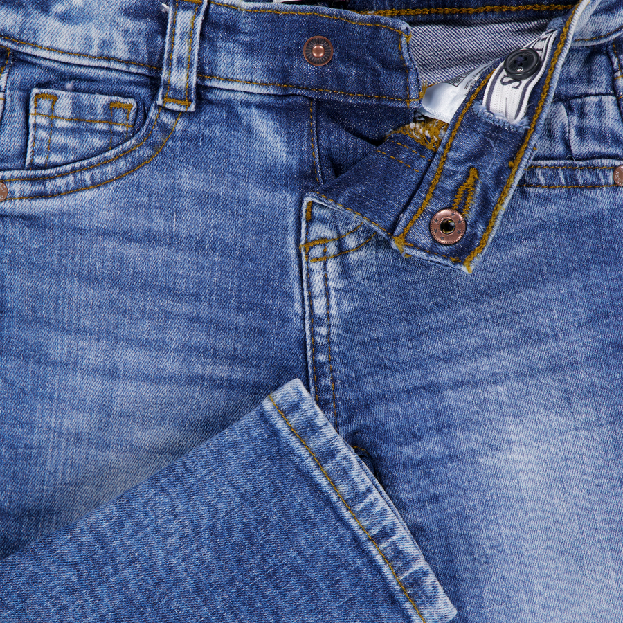 Guess Baby Boys Jeans In Blue