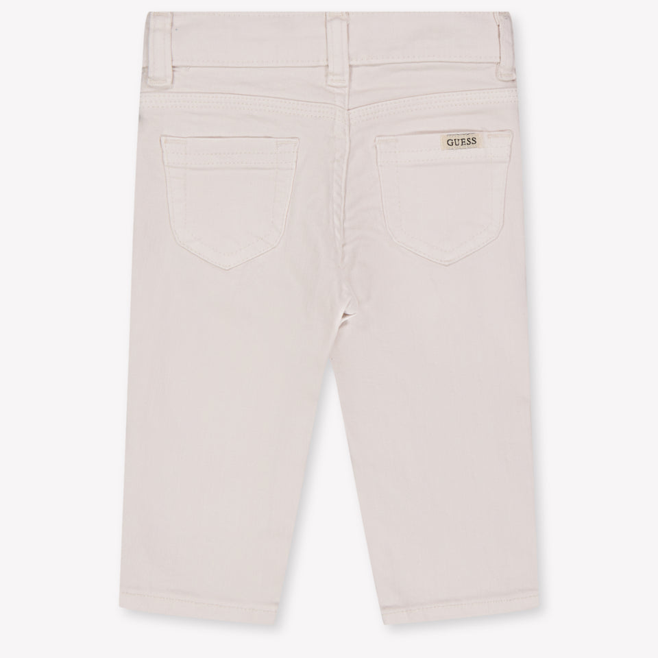 Guess Baby Jongens Jeans In Off White