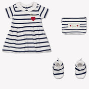 Guess Baby Meisjes Jurk In Navy