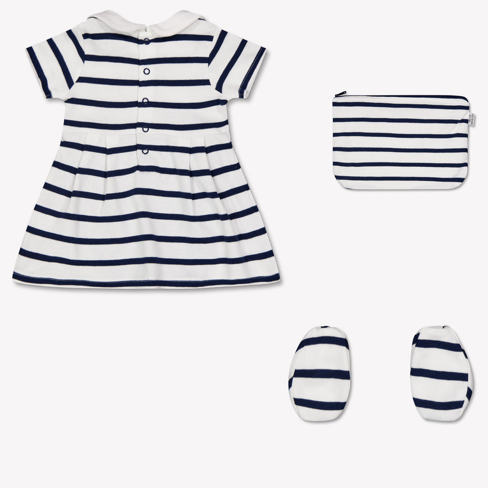 Guess Baby Meisjes Jurk In Navy