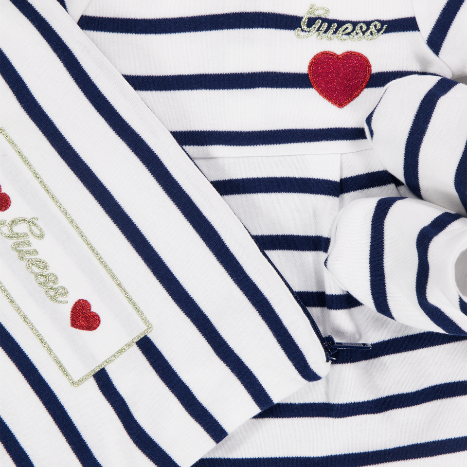 Guess Baby Meisjes Jurk In Navy