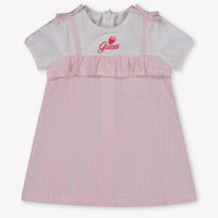 Guess Baby Girls Dress In White
