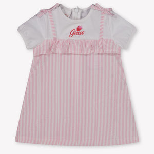 Guess Baby Girls Dress In White