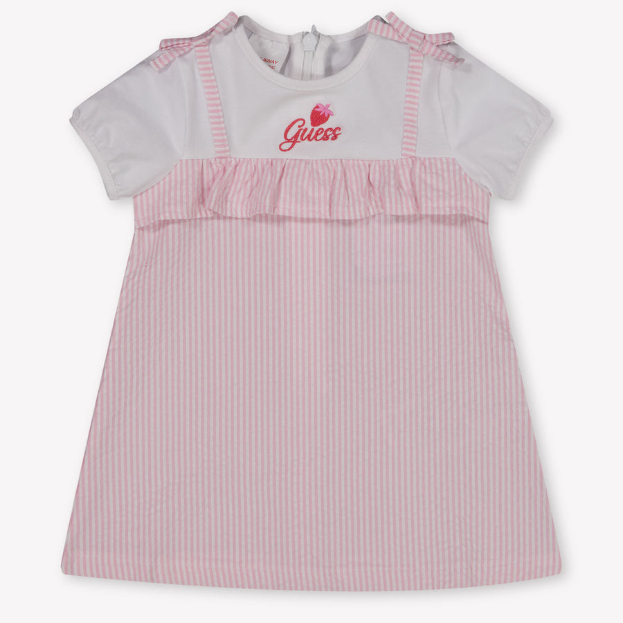 Guess Baby Girls Dress In White