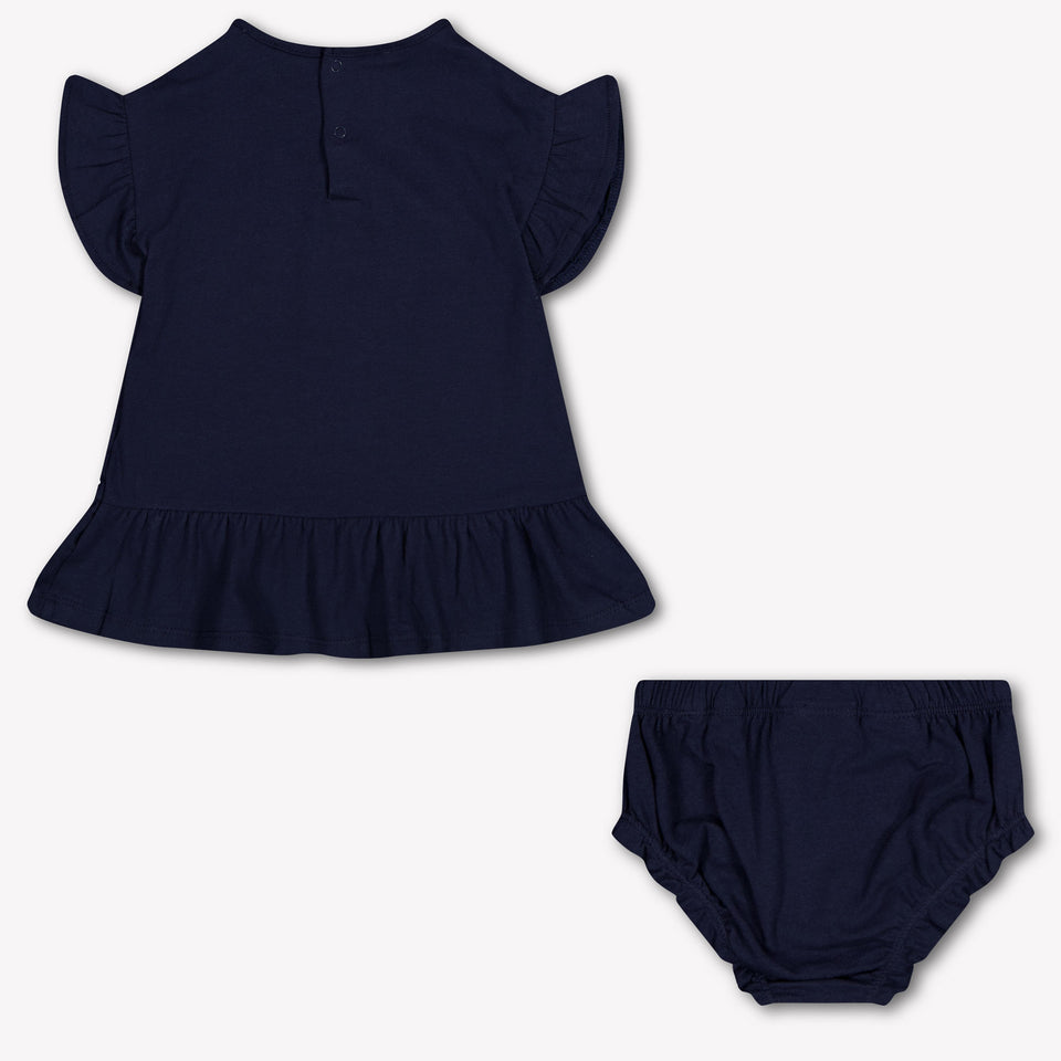 Guess Baby Meisjes Jurk In Navy