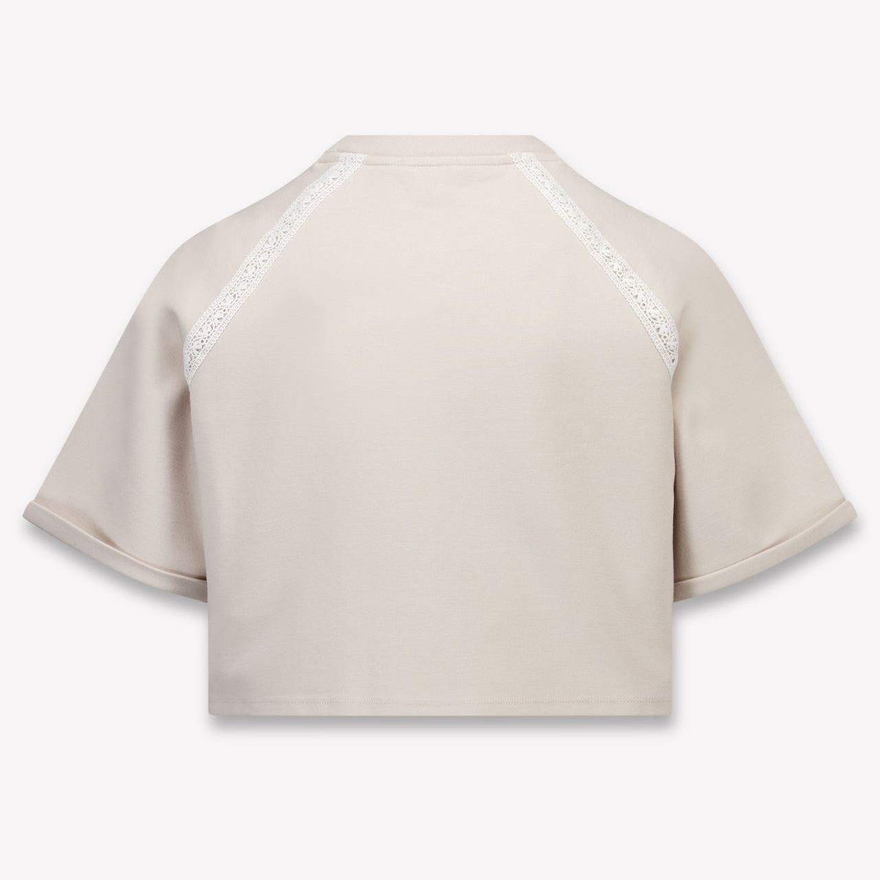Guess Kinder Meisjes T-Shirt In Licht Beige