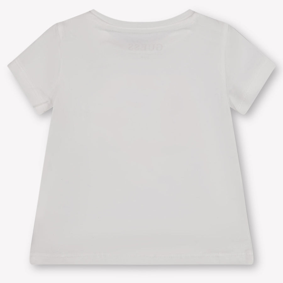 Guess Baby Girls T-Shirt In White
