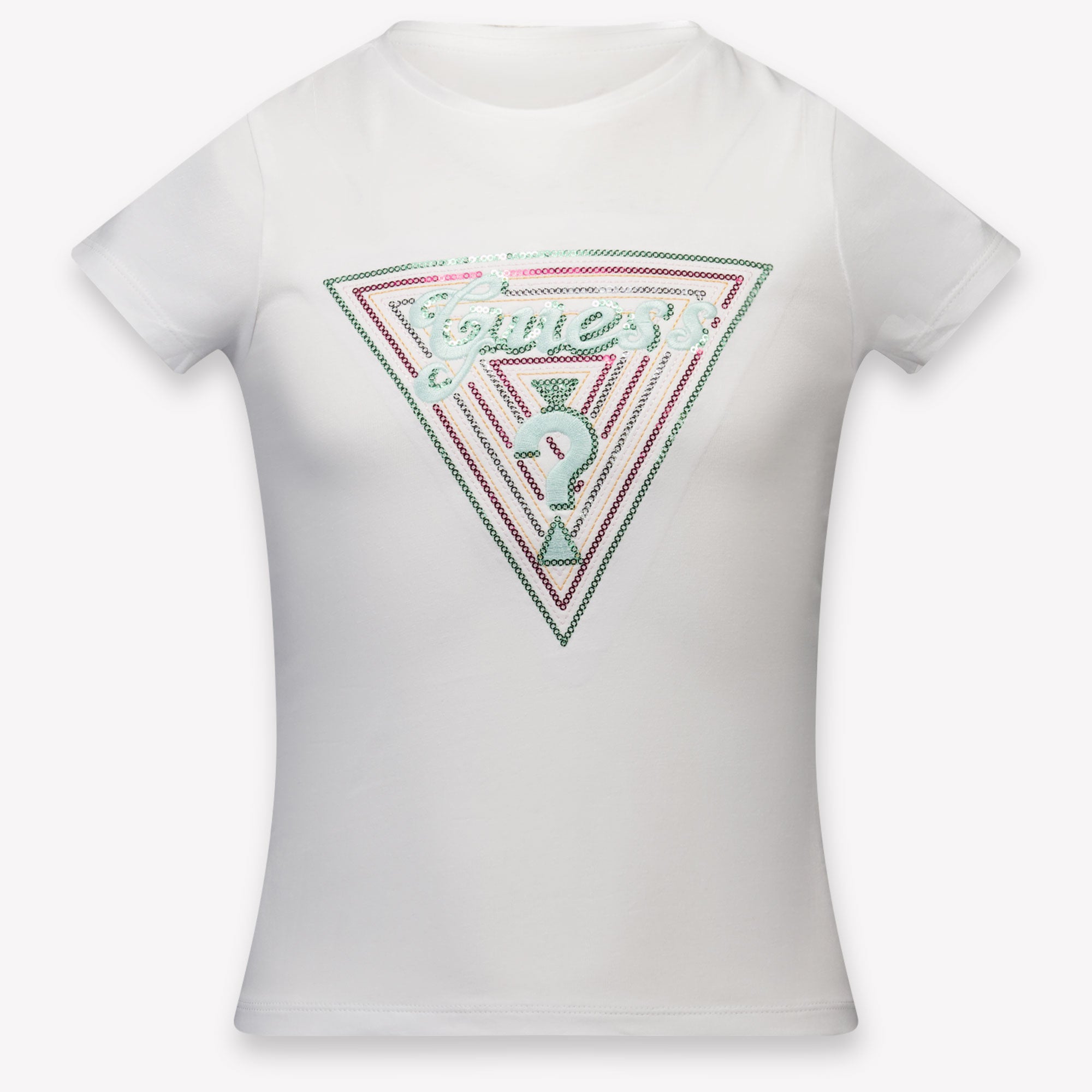 Guess Kinder Meisjes T-Shirt In Wit