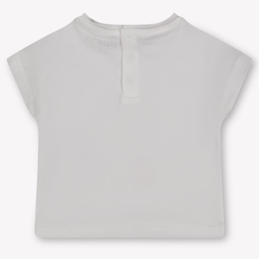 Guess Baby Girls T-Shirt In White