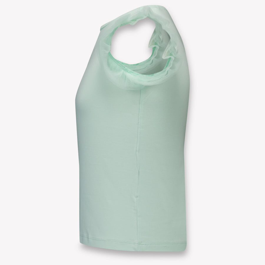 Guess Kids Girls T-Shirt In Mint