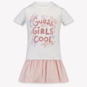 Guess Kids Girls Dress In White