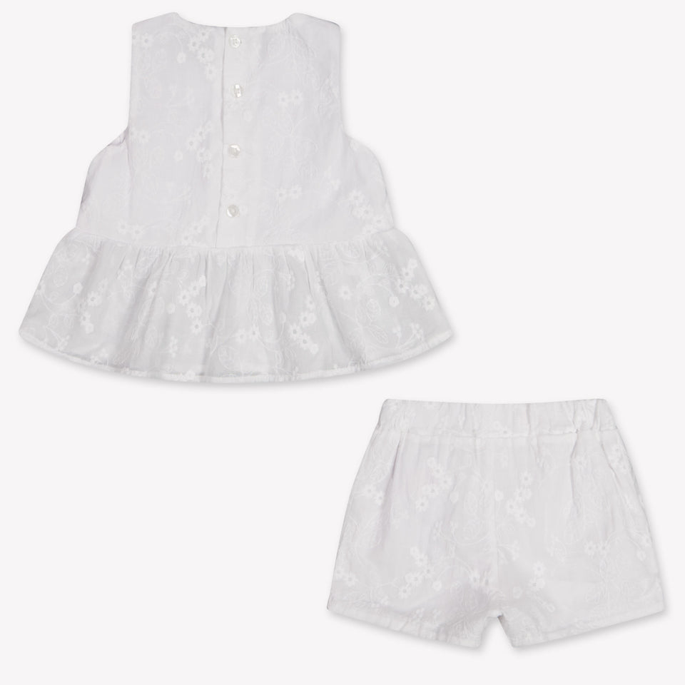 Guess Baby Girls Set In White