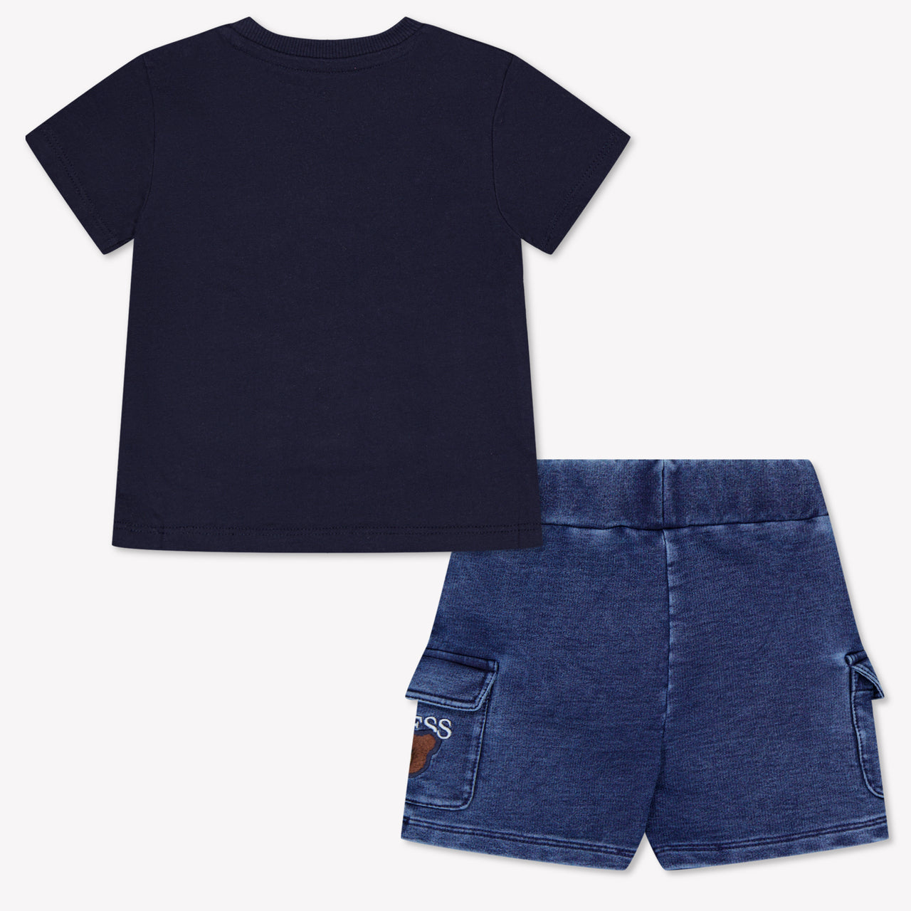 Guess Baby Boys Set In Navy