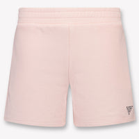 Guess Kids Girls Shorts In Light Pink