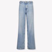 Guess Kids Girls Jeans In Light Blue