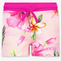 Guess Kinder Meisjes Shorts In Fuchsia