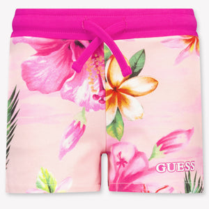 Guess Kinder Meisjes Shorts In Fuchsia