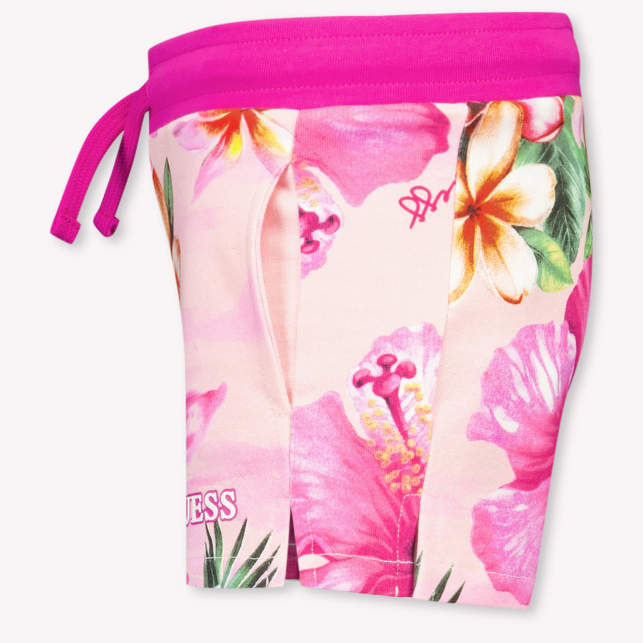 Guess Kinder Meisjes Shorts In Fuchsia
