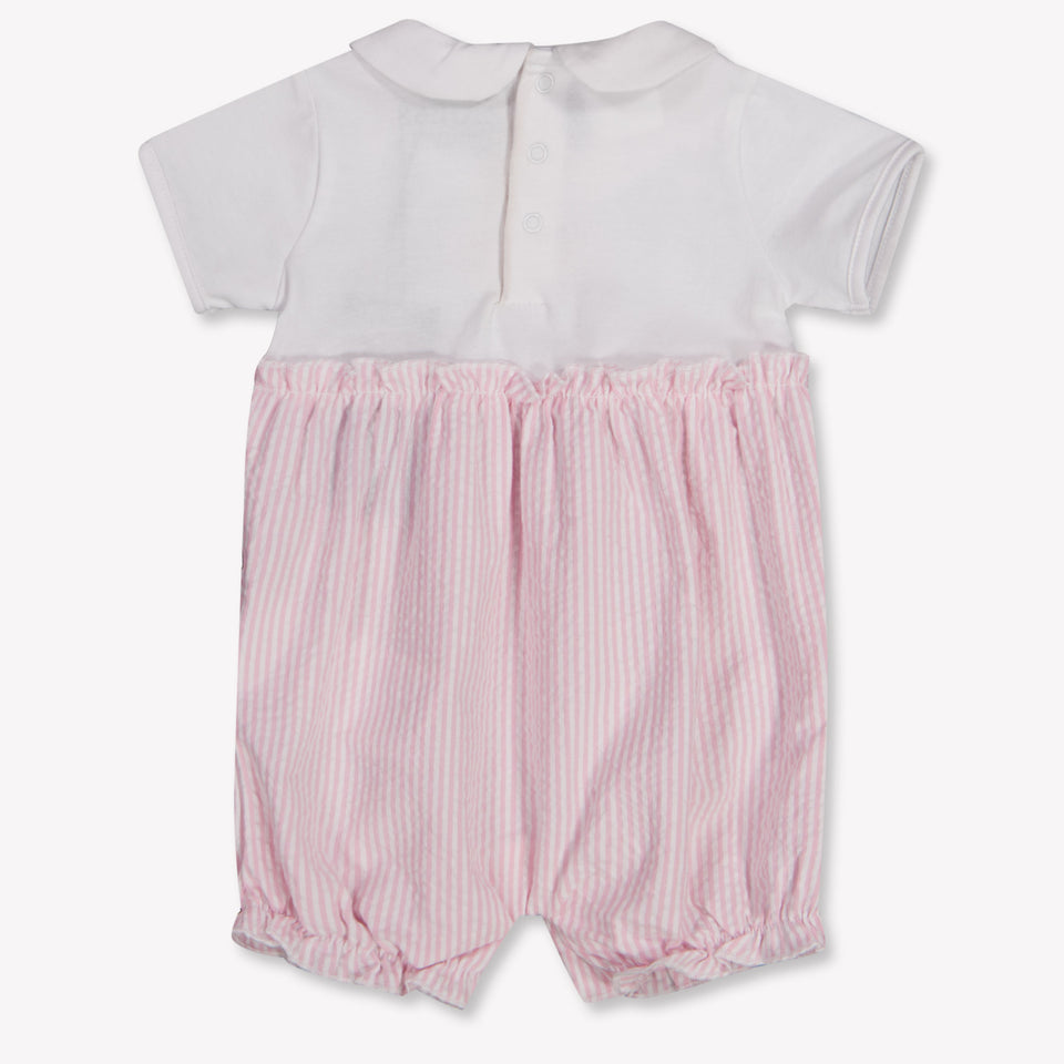Guess Baby Girls Playsuit In White