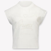 Guess Kinder Meisjes T-Shirt In Off White