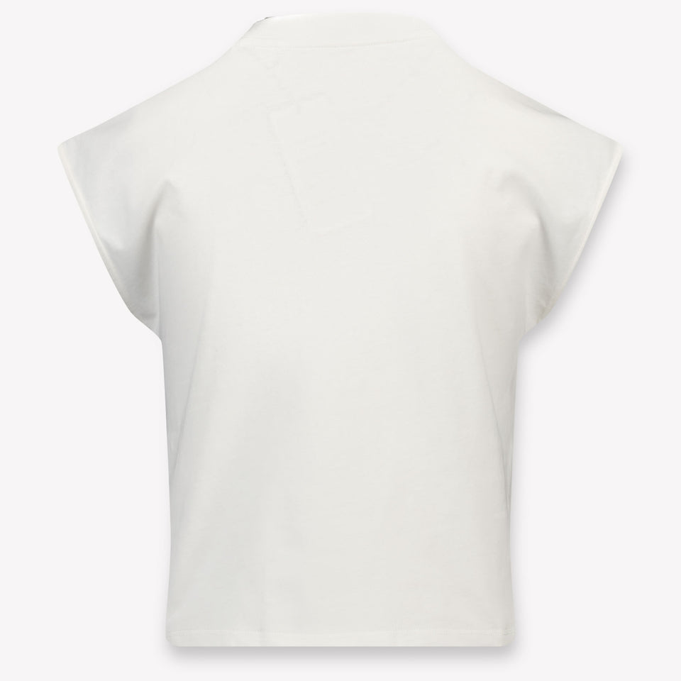Guess Kinder Meisjes T-Shirt In Off White