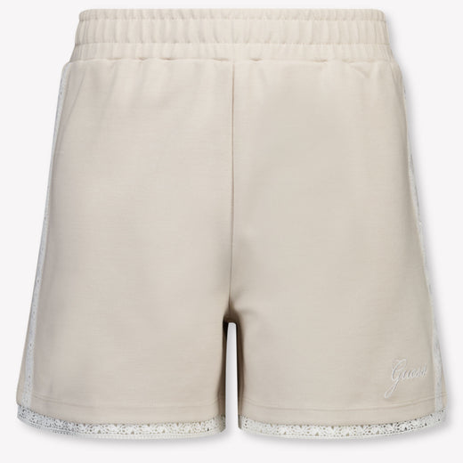 Guess Kinder Meisjes Shorts In Licht Beige