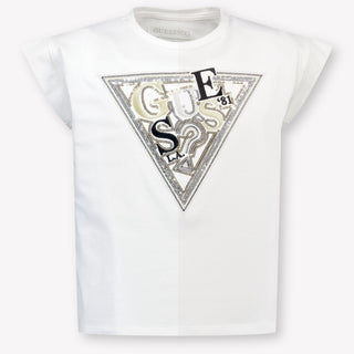 Guess Kids Girls T-Shirt In White