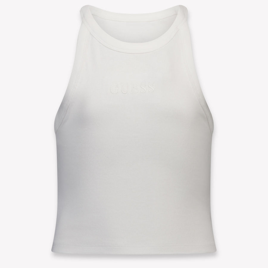 Guess Kids Girls T-Shirt In White