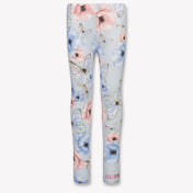 Guess Kids Girls Leggings In Light Blue