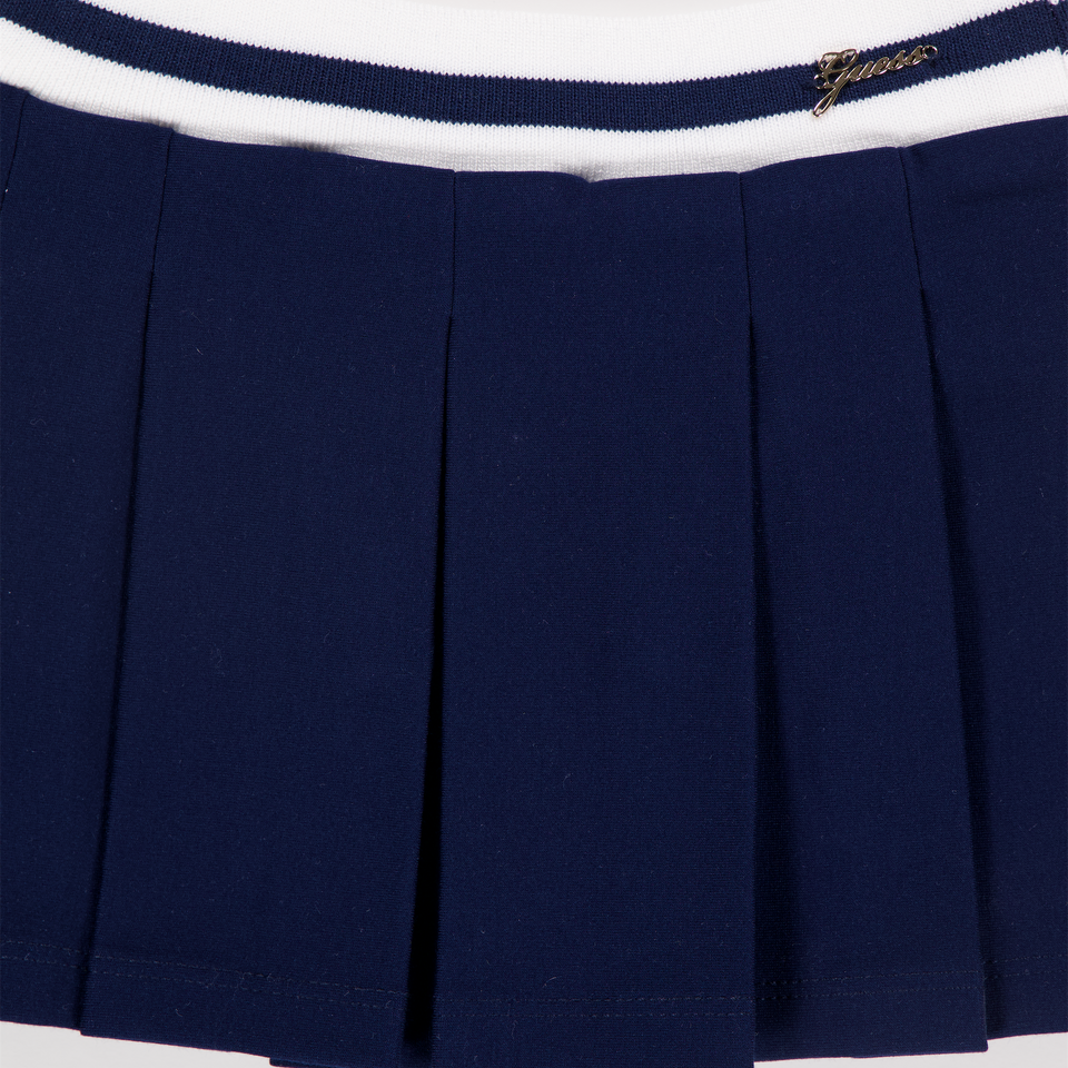 Guess Baby Girls Skirt In Navy