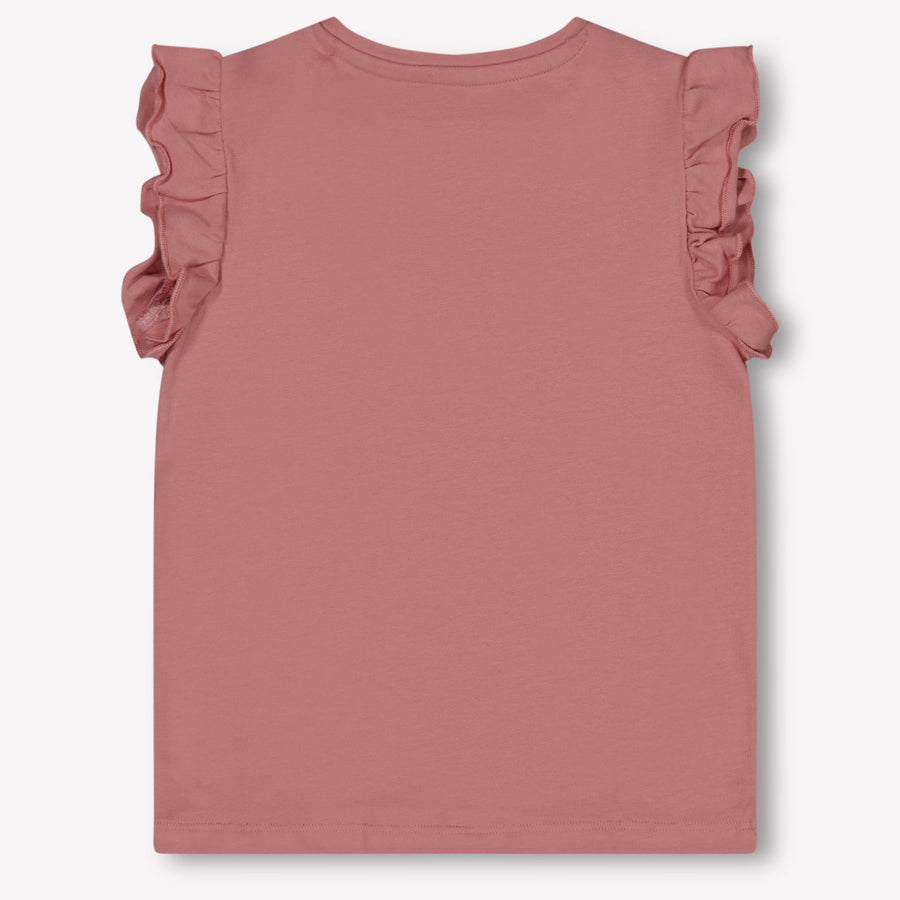 Guess Kids Girls T-Shirt In Old Pink