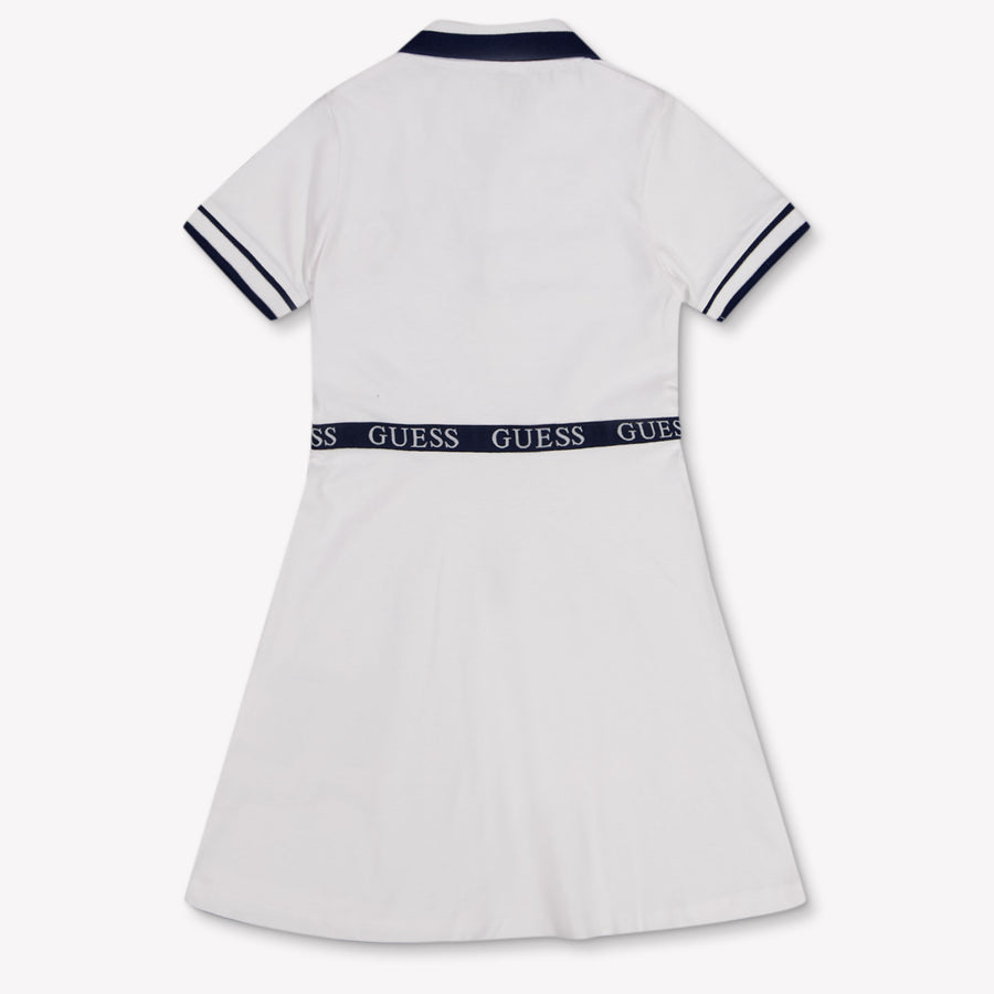 Guess Kids Girls Dress In White